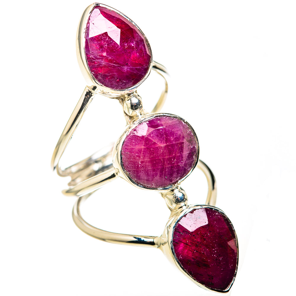 Ruby Rings handcrafted by Ana Silver Co - RING127144 - Photo 2