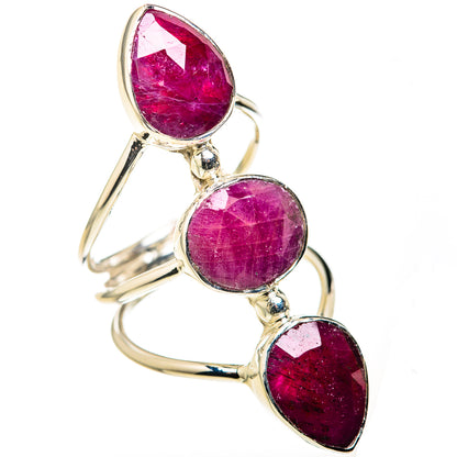 Ruby Rings handcrafted by Ana Silver Co - RING127144 - Photo 2