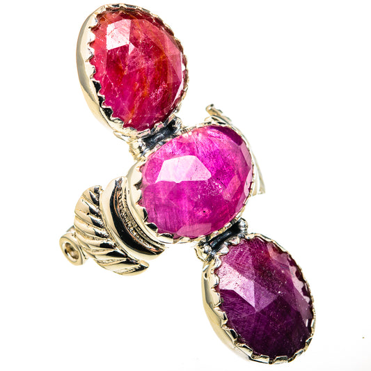 Ruby Rings handcrafted by Ana Silver Co - RING127158 - Photo 2