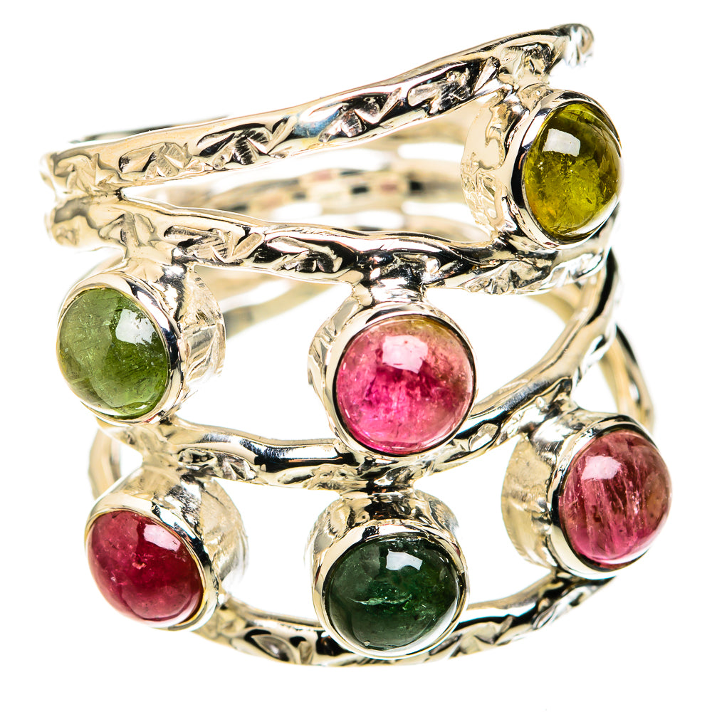 Pink Tourmaline Rings handcrafted by Ana Silver Co - RING127180 - Photo 2
