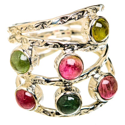 Pink Tourmaline Rings handcrafted by Ana Silver Co - RING127180 - Photo 2