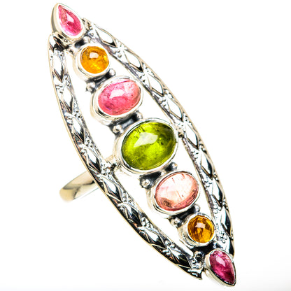 Pink Tourmaline Rings handcrafted by Ana Silver Co - RING127182 - Photo 2