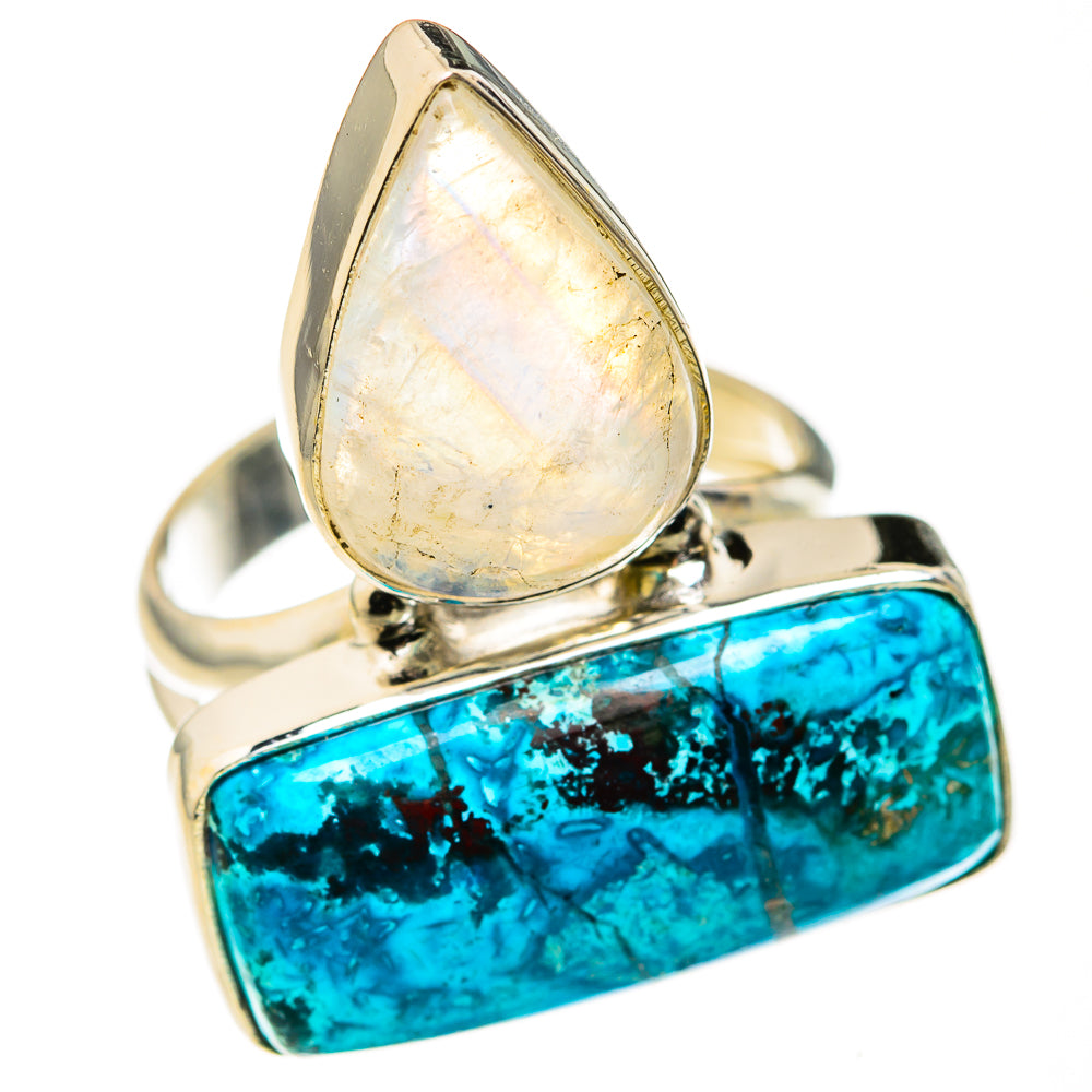 Shattuckite Rings handcrafted by Ana Silver Co - RING127232 - Photo 2