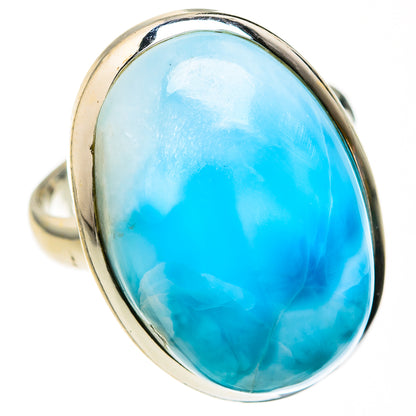 Larimar Rings handcrafted by Ana Silver Co - RING127233 - Photo 2