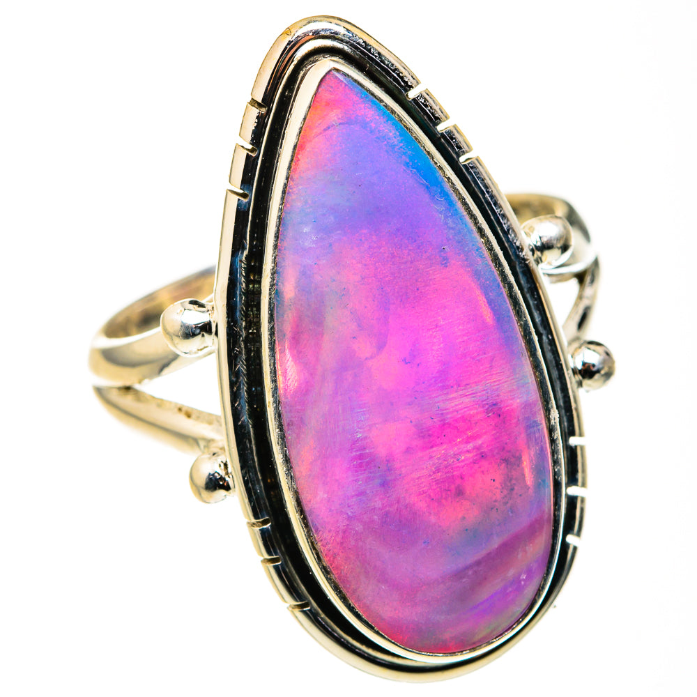 Aura Opal Rings handcrafted by Ana Silver Co - RING127250 - Photo 2