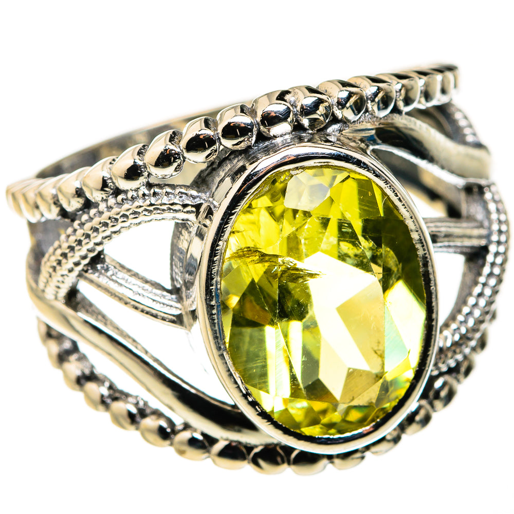 Citrine Rings handcrafted by Ana Silver Co - RING127253 - Photo 2