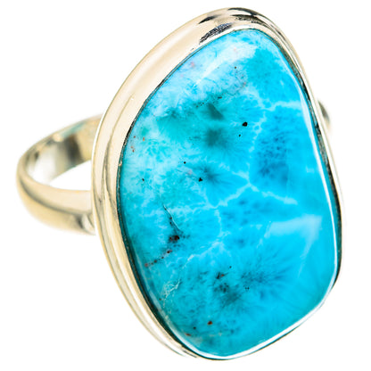 Larimar Rings handcrafted by Ana Silver Co - RING127272 - Photo 2