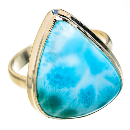 Larimar Rings handcrafted by Ana Silver Co - RING127276 - Photo 2