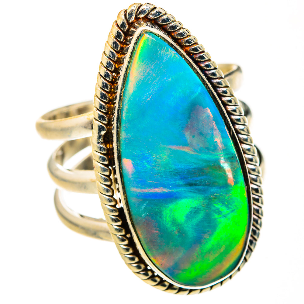Aura Opal Rings handcrafted by Ana Silver Co - RING127288 - Photo 2