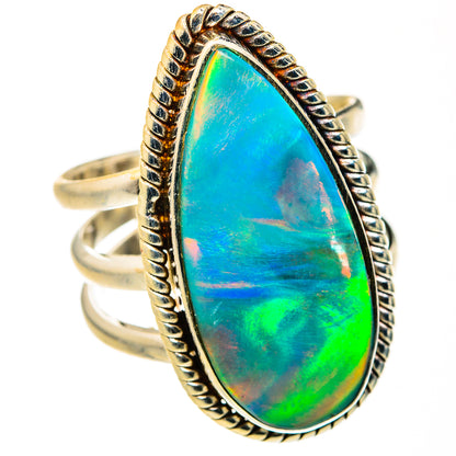 Aura Opal Rings handcrafted by Ana Silver Co - RING127288 - Photo 2