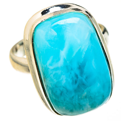 Larimar Rings handcrafted by Ana Silver Co - RING127290 - Photo 2