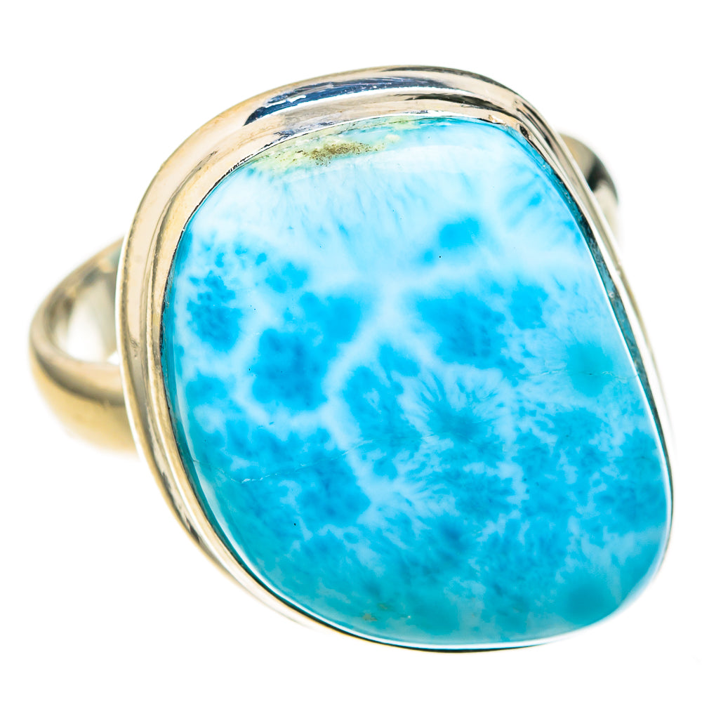 Larimar Rings handcrafted by Ana Silver Co - RING127295 - Photo 2
