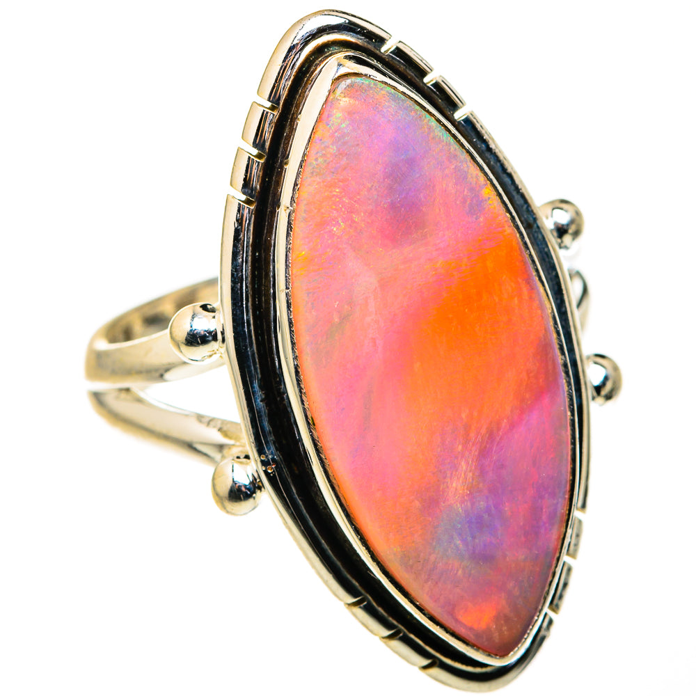 Aura Opal Rings handcrafted by Ana Silver Co - RING127305 - Photo 2