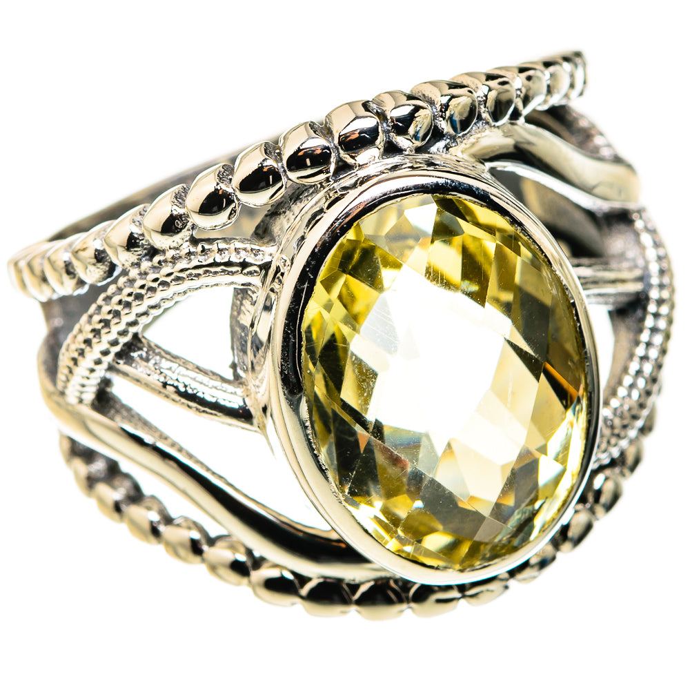Citrine Rings handcrafted by Ana Silver Co - RING127308 - Photo 2