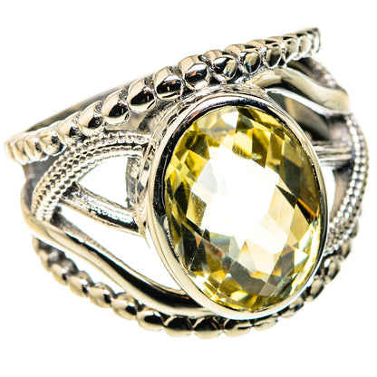 Citrine Rings handcrafted by Ana Silver Co - RING127308 - Photo 2