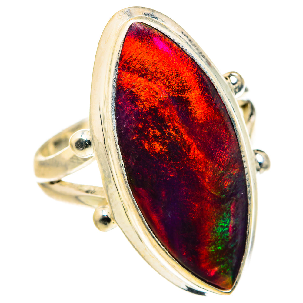 Aura Opal Rings handcrafted by Ana Silver Co - RING127323 - Photo 2