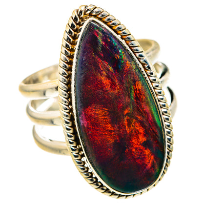 Aura Opal Rings handcrafted by Ana Silver Co - RING127339 - Photo 2