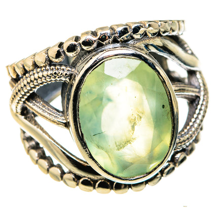 Prehnite Rings handcrafted by Ana Silver Co - RING127346 - Photo 2