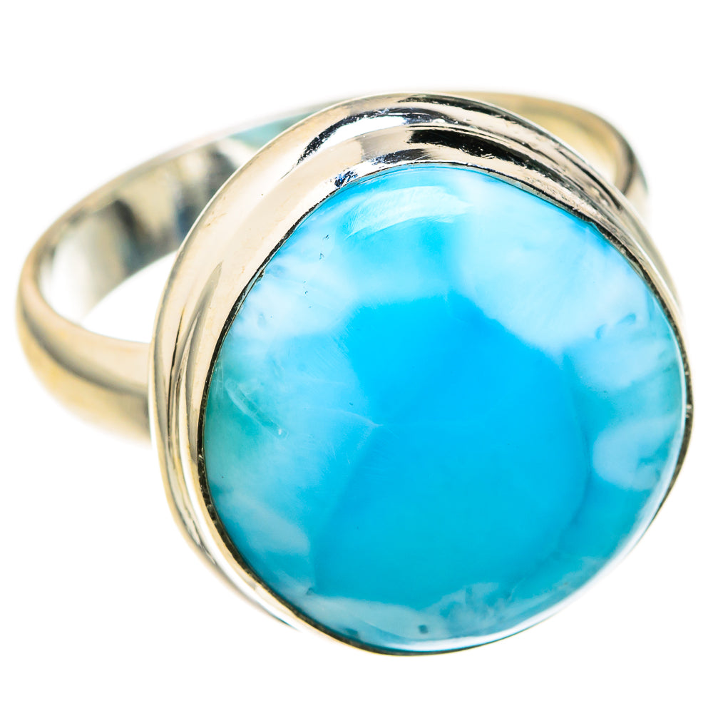 Larimar Rings handcrafted by Ana Silver Co - RING127353 - Photo 2