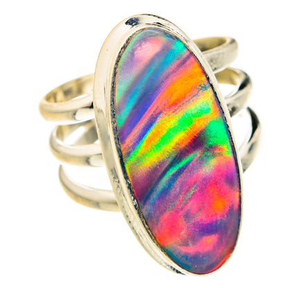 Aura Opal Rings handcrafted by Ana Silver Co - RING127359 - Photo 2