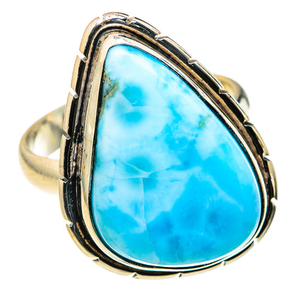 Larimar Rings handcrafted by Ana Silver Co - RING127362 - Photo 2