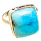 Larimar Rings handcrafted by Ana Silver Co - RING127366 - Photo 2