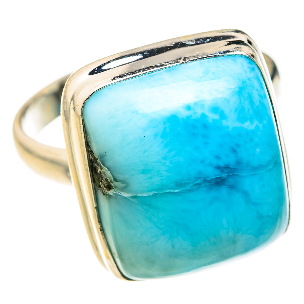 Larimar Rings handcrafted by Ana Silver Co - RING127366 - Photo 2
