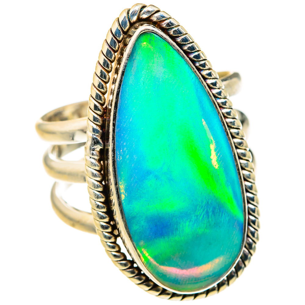 Aura Opal Rings handcrafted by Ana Silver Co - RING127371 - Photo 2
