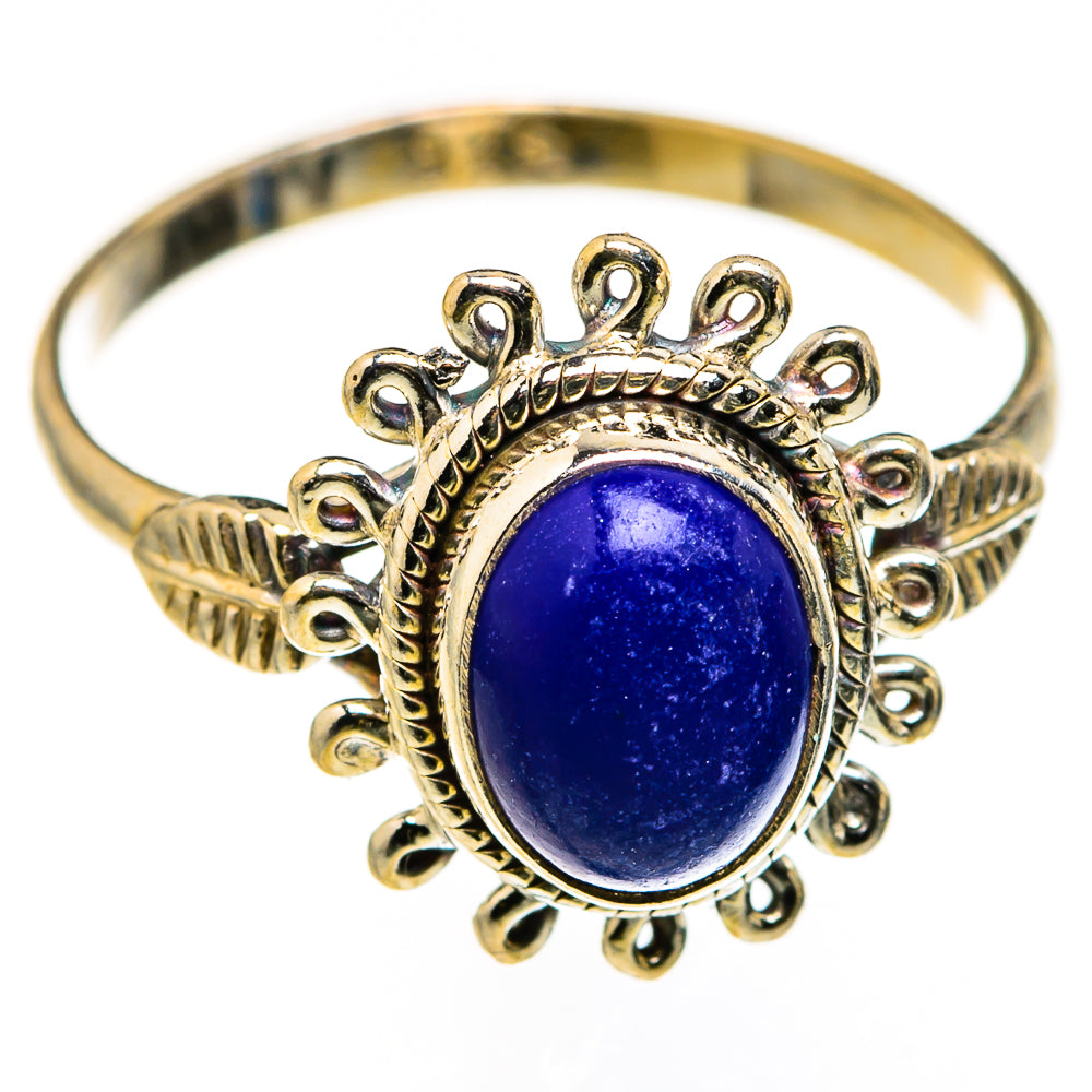 Lapis Lazuli Rings handcrafted by Ana Silver Co - RING127376 - Photo 2