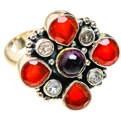 Garnet Rings handcrafted by Ana Silver Co - RING127417 - Photo 2