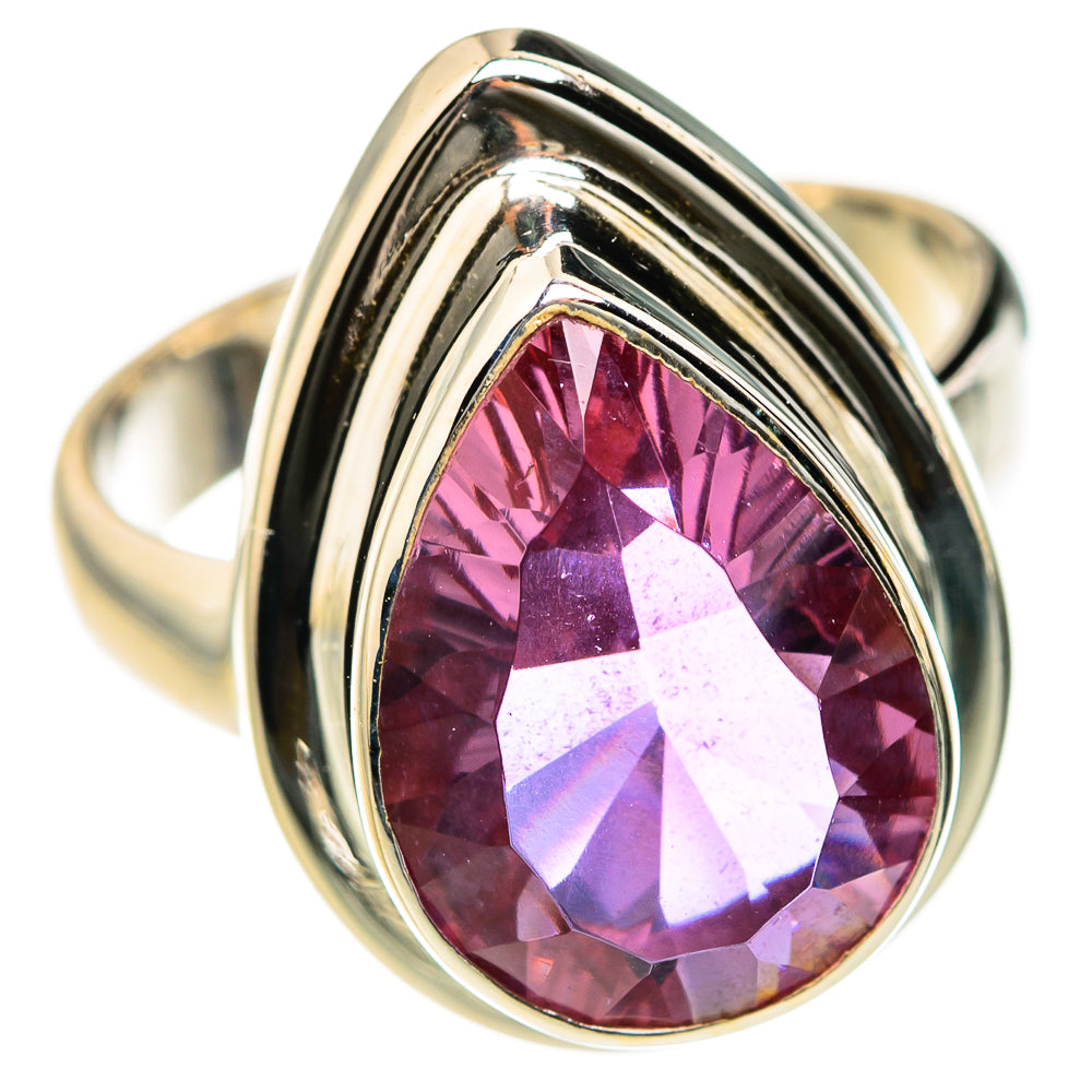 Color Change Alexandrite (Lab.) Rings handcrafted by Ana Silver Co - RING127419 - Photo 2