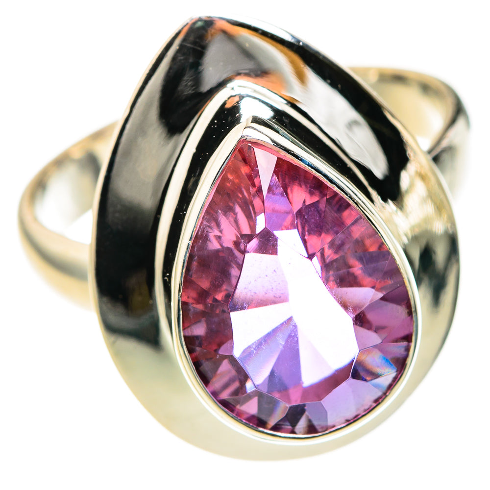 Color Change Alexandrite (Lab.) Rings handcrafted by Ana Silver Co - RING127436 - Photo 2