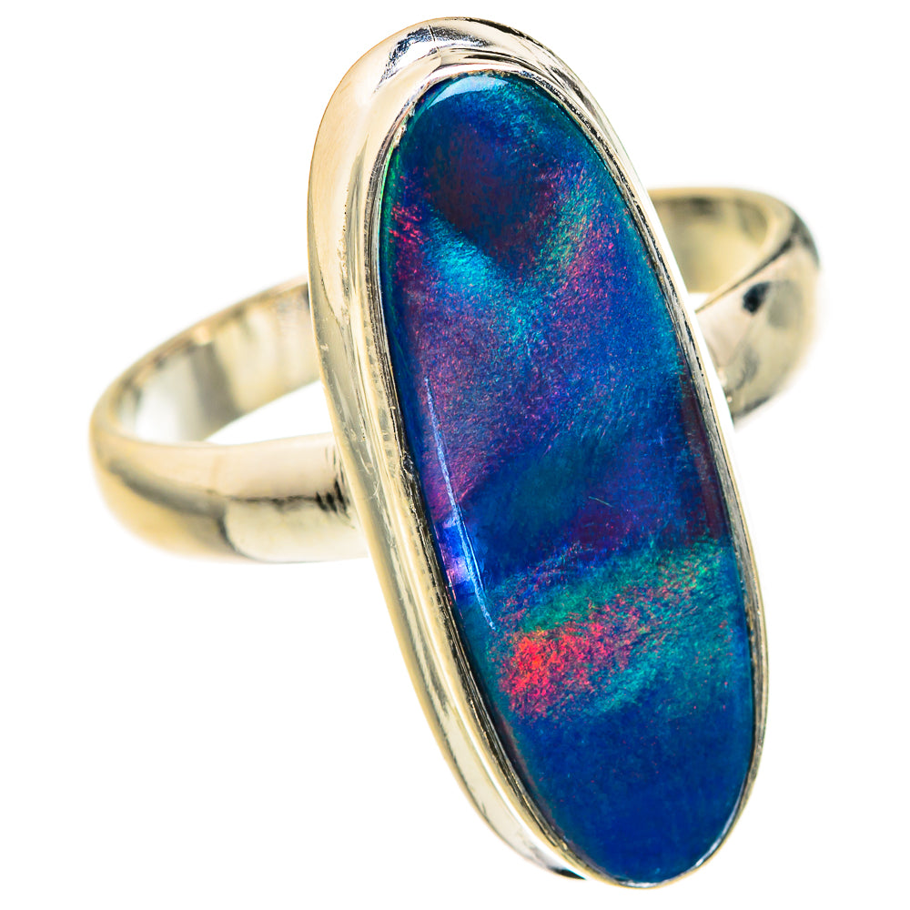 Aura Opal Rings handcrafted by Ana Silver Co - RING127440 - Photo 2