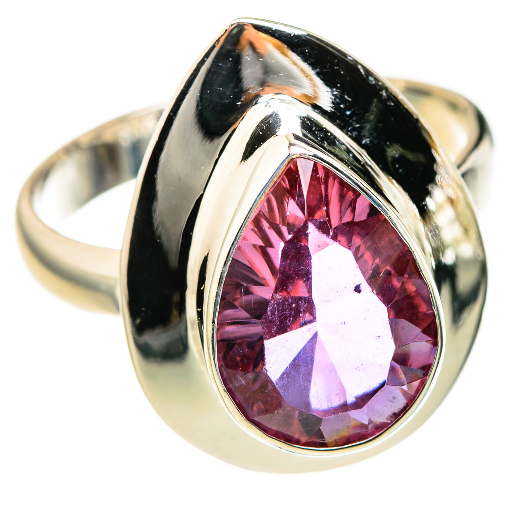 Color Change Alexandrite (Lab.) Rings handcrafted by Ana Silver Co - RING127453 - Photo 2