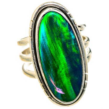 Aura Opal Rings handcrafted by Ana Silver Co - RING127457 - Photo 2