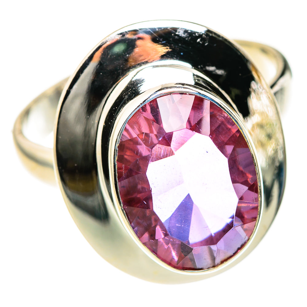 Color Change Alexandrite (Lab.) Rings handcrafted by Ana Silver Co - RING127470 - Photo 2