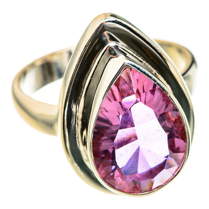 Color Change Alexandrite (Lab.) Rings handcrafted by Ana Silver Co - RING127481 - Photo 2