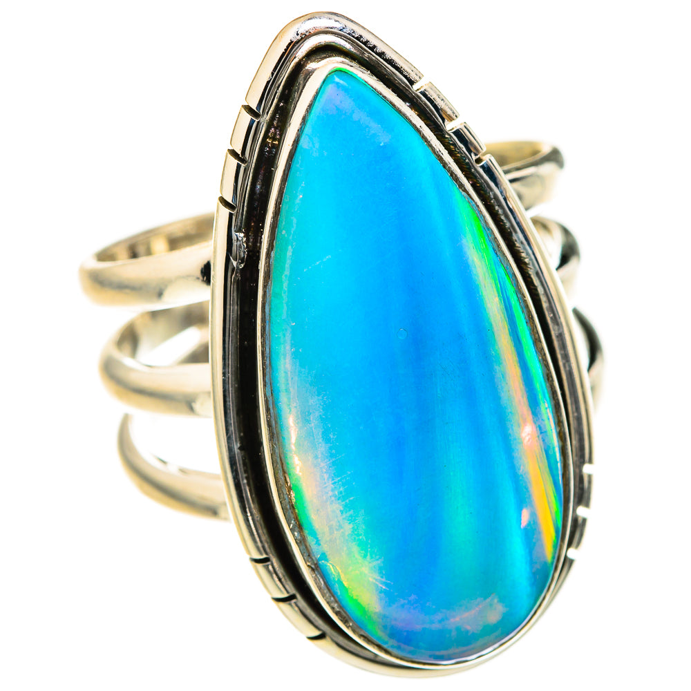 Aura Opal Rings handcrafted by Ana Silver Co - RING127484 - Photo 2