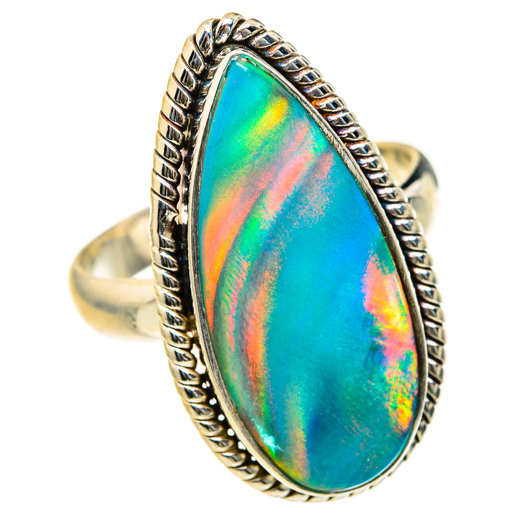 Aura Opal Rings handcrafted by Ana Silver Co - RING127487 - Photo 2