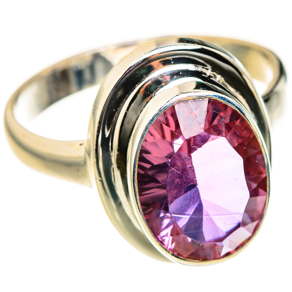 Color Change Alexandrite (Lab.) Rings handcrafted by Ana Silver Co - RING127496 - Photo 2