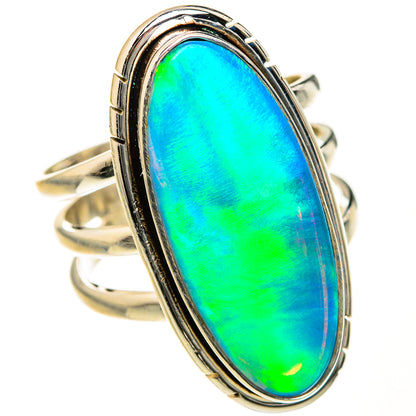 Aura Opal Rings handcrafted by Ana Silver Co - RING127499 - Photo 2