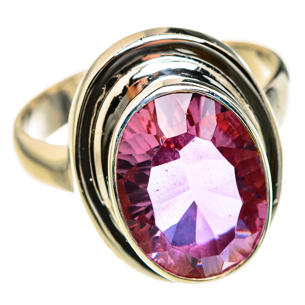 Color Change Alexandrite (Lab.) Rings handcrafted by Ana Silver Co - RING127510 - Photo 2