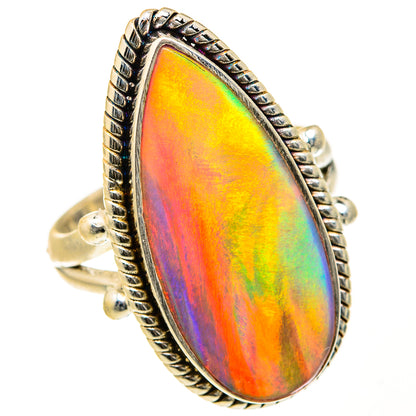 Aura Opal Rings handcrafted by Ana Silver Co - RING127542 - Photo 2