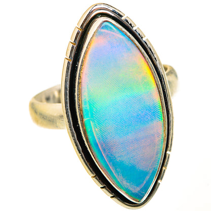 Aura Opal Rings handcrafted by Ana Silver Co - RING127544 - Photo 2