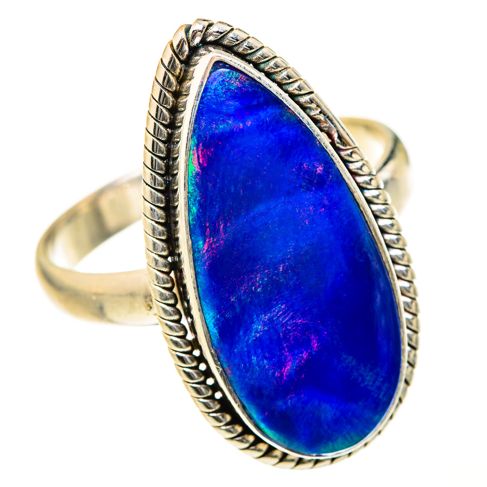 Aura Opal Rings handcrafted by Ana Silver Co - RING127554 - Photo 2