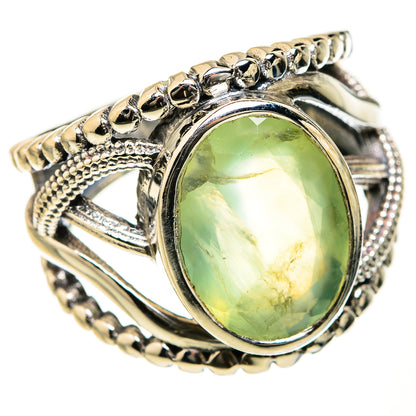 Prehnite Rings handcrafted by Ana Silver Co - RING127564 - Photo 2