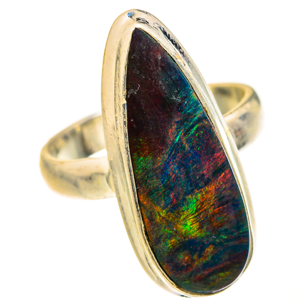Aura Opal Rings handcrafted by Ana Silver Co - RING127570 - Photo 2