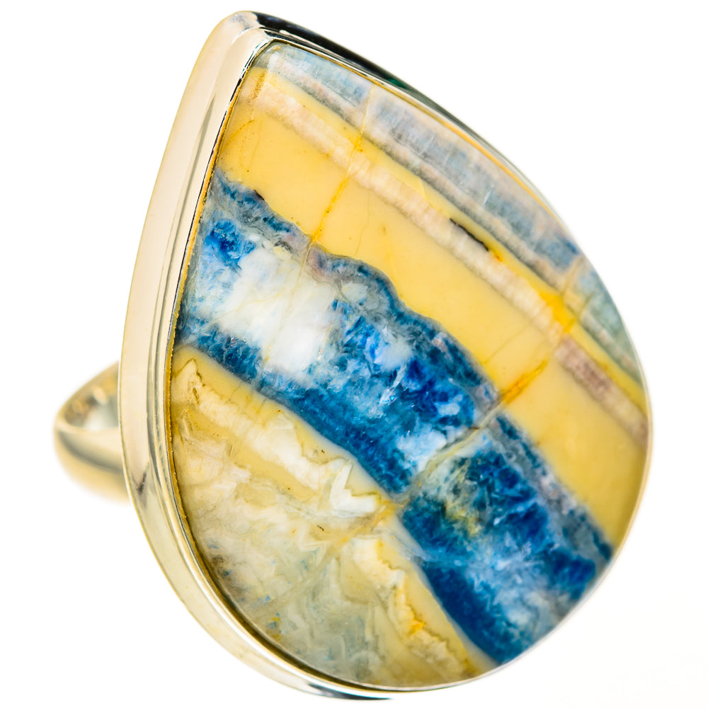 Blue Scheelite Rings handcrafted by Ana Silver Co - RING127579 - Photo 2