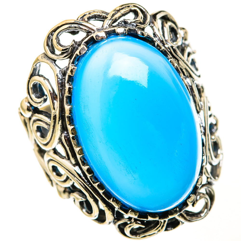 Chalcedony Rings handcrafted by Ana Silver Co - RING127580 - Photo 2
