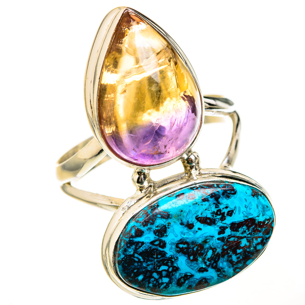 Shattuckite Rings handcrafted by Ana Silver Co - RING127587 - Photo 2